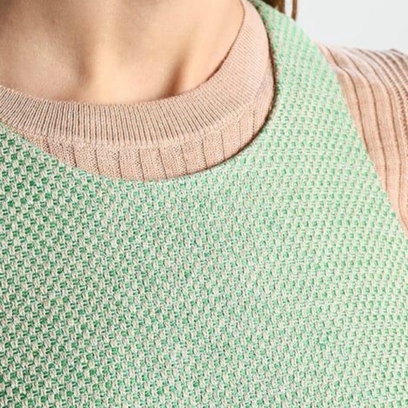 Green woven dress - Picture 4 of 4